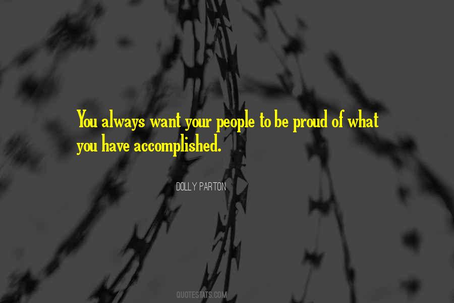 Quotes About Accomplished #1808931