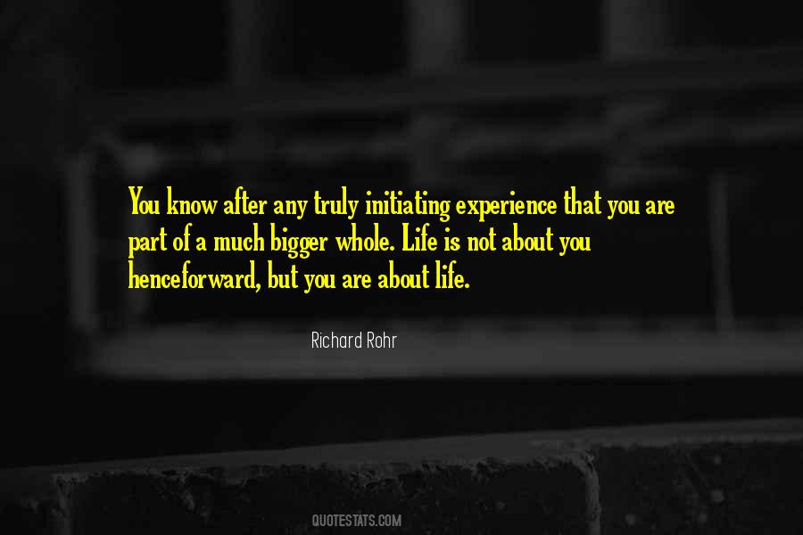 Be A Part Of Something Bigger Quotes #345698