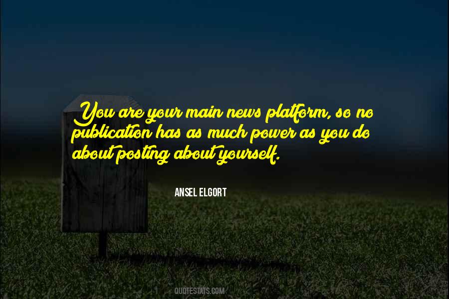 Quotes About Posting #1642584