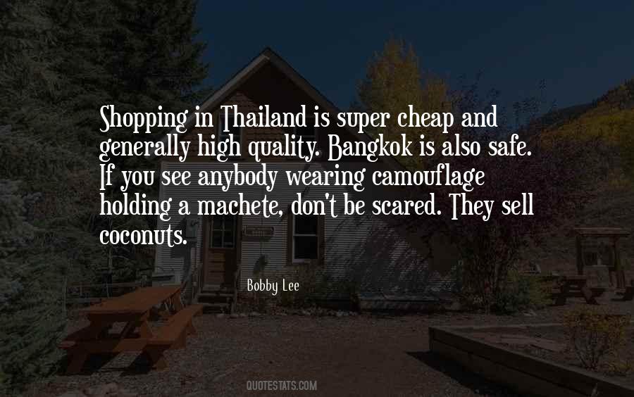 Quotes About Bangkok #241044