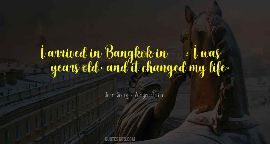 Quotes About Bangkok #570667