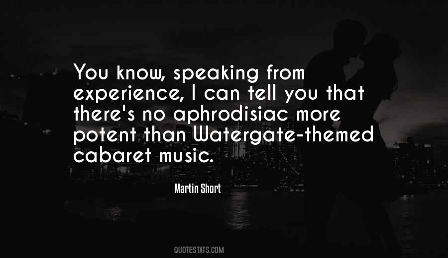 Quotes About Cabaret #181249