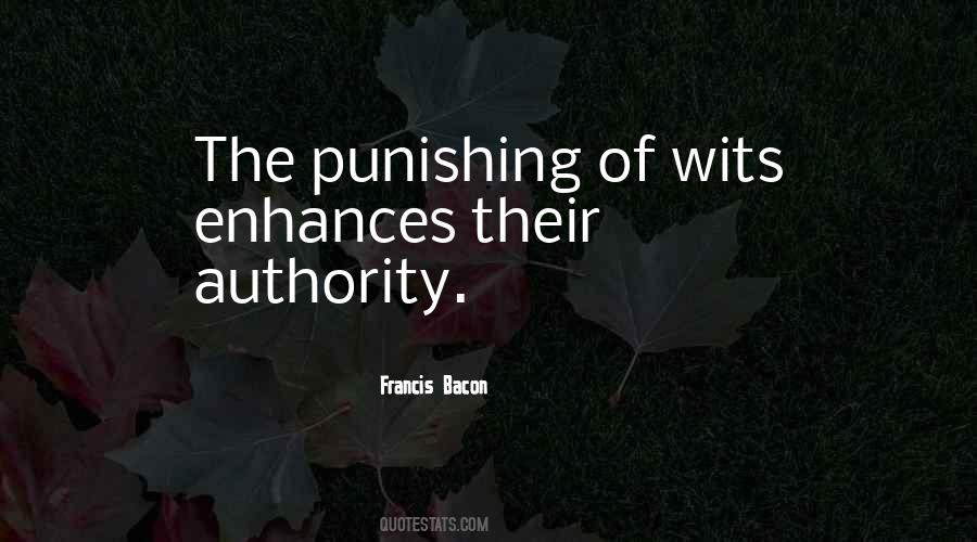 Quotes About Punishing #532381