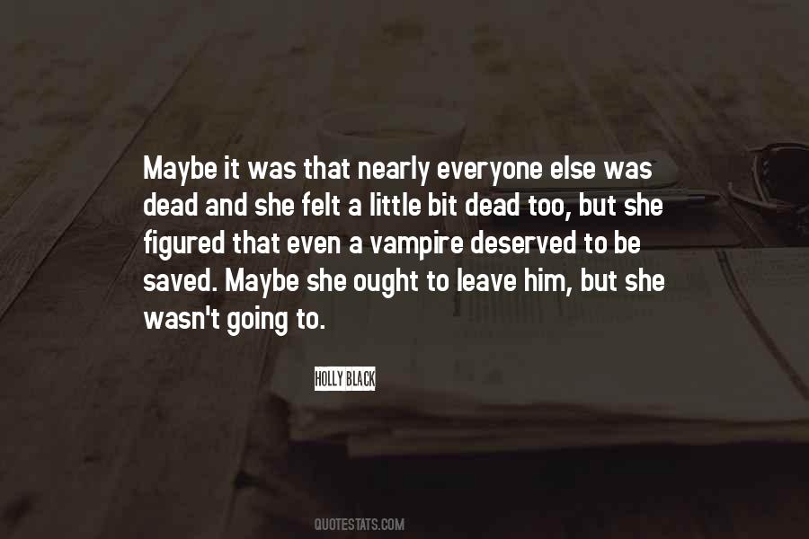 Vampires Romance Quotes #435390