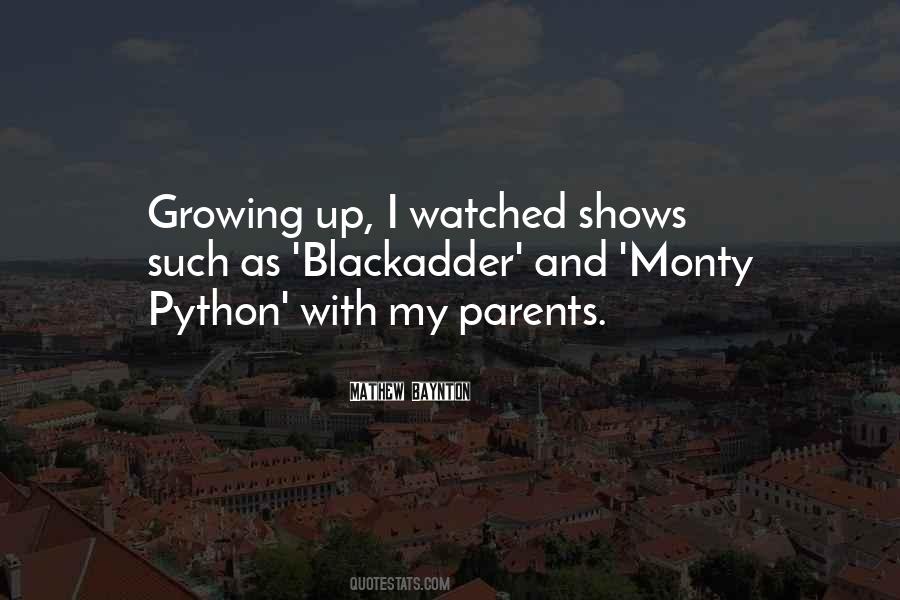 Quotes About Monty Python #508369