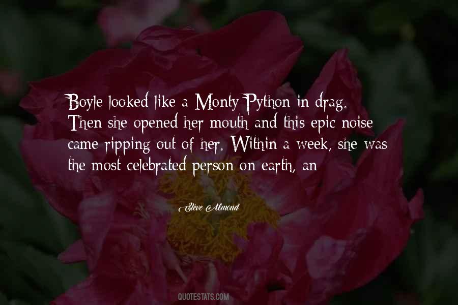 Quotes About Monty Python #754307