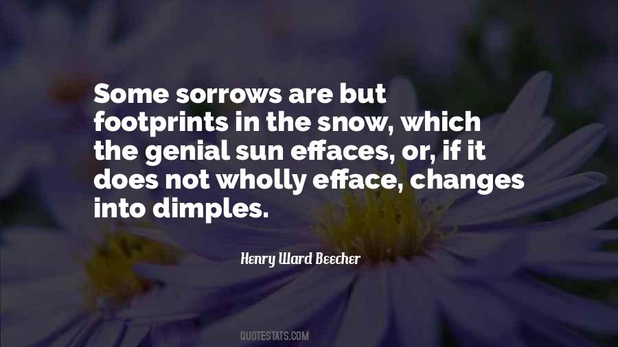 Quotes About Footprints In The Snow #140921