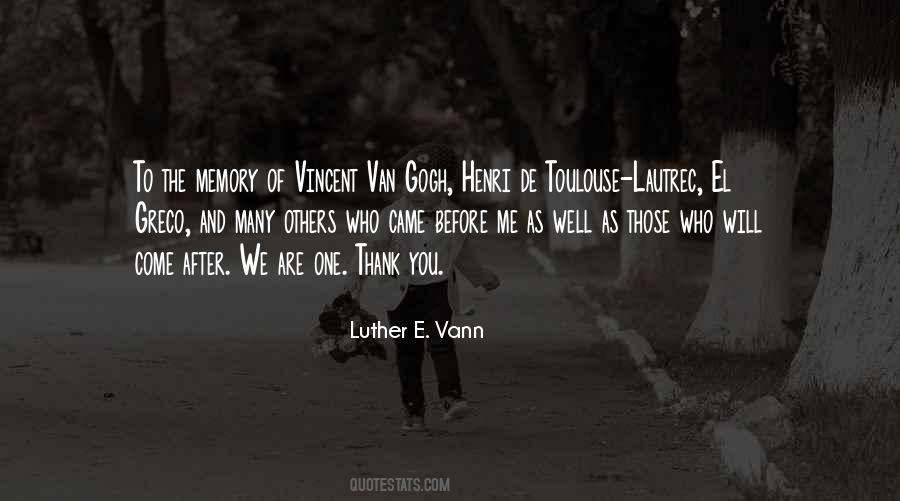 Quotes About Vann #1261425