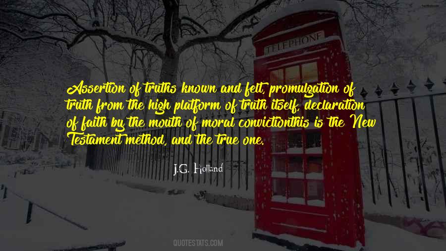 Quotes About Assertion #1008484