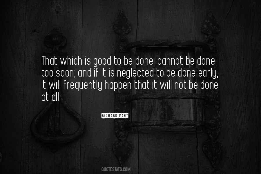 Good Will Happen Quotes #992221