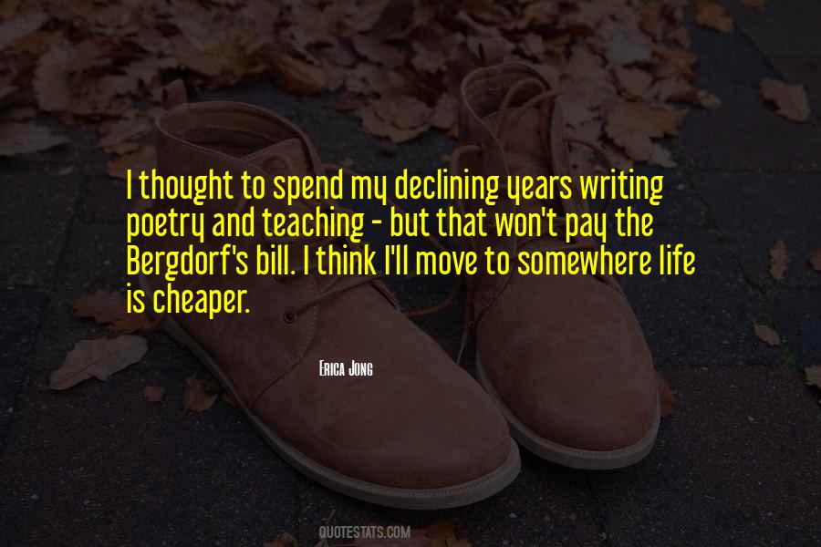 Quotes About Poetry Writing #140692