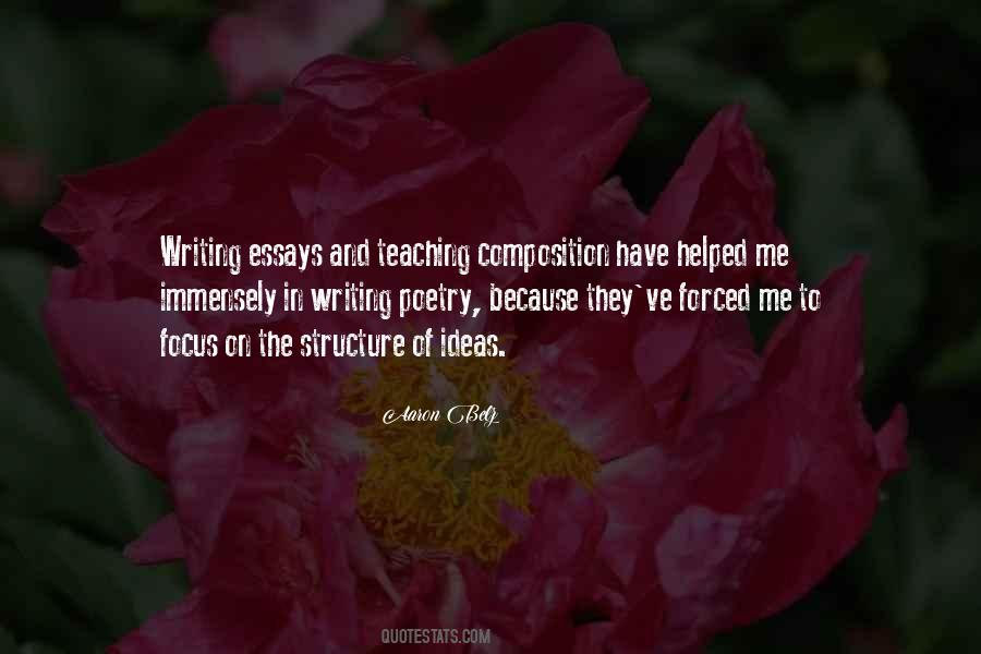 Quotes About Poetry Writing #169463