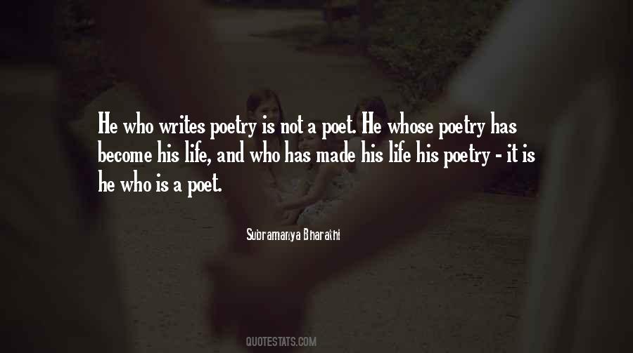 Quotes About Poetry Writing #94275