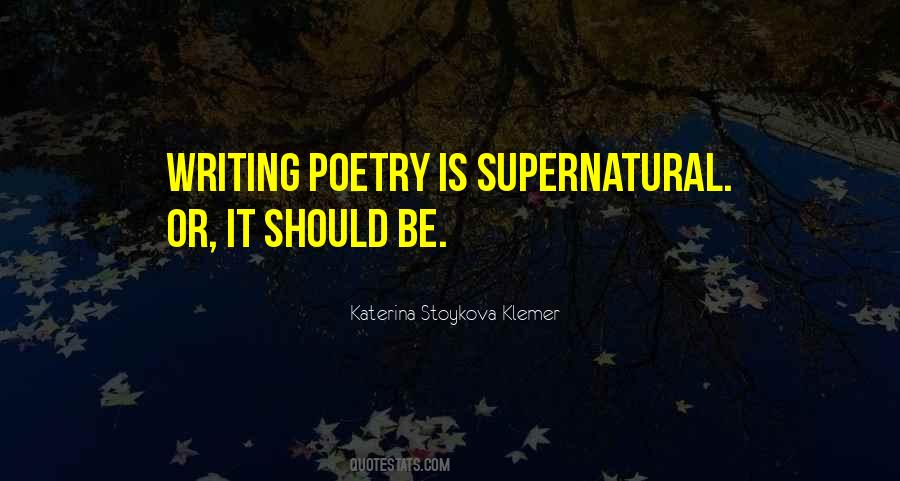 Quotes About Poetry Writing #97356