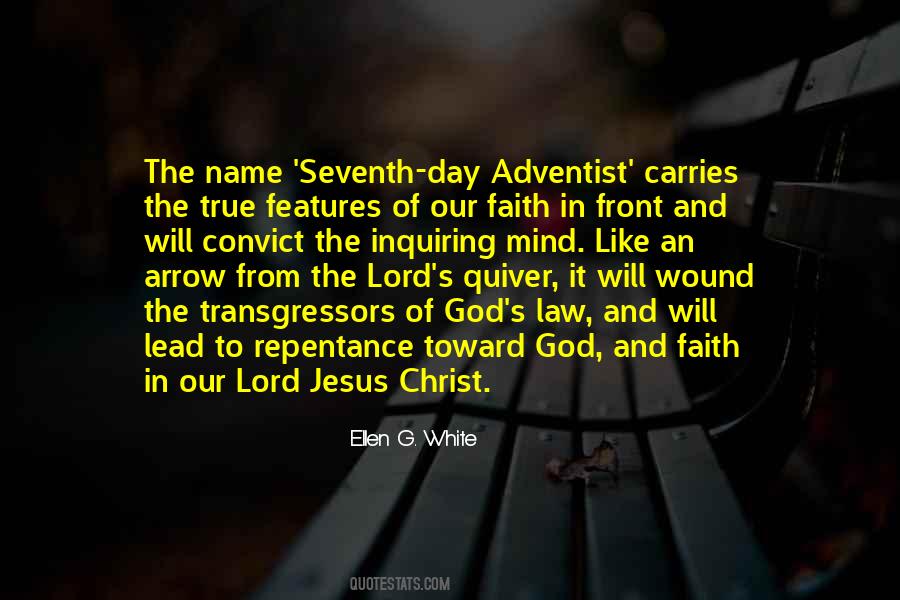 Quotes About Seventh Day Adventist #1326309