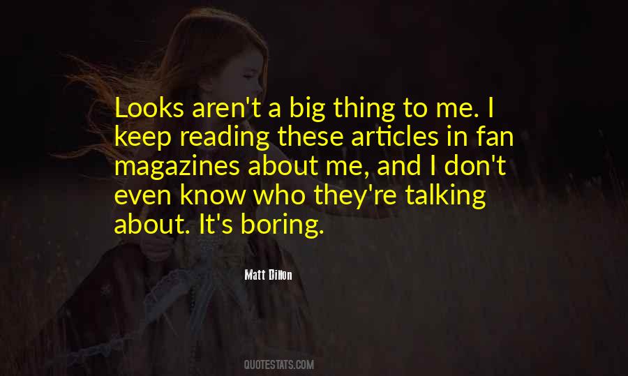 Quotes About Reading Magazines #1323202