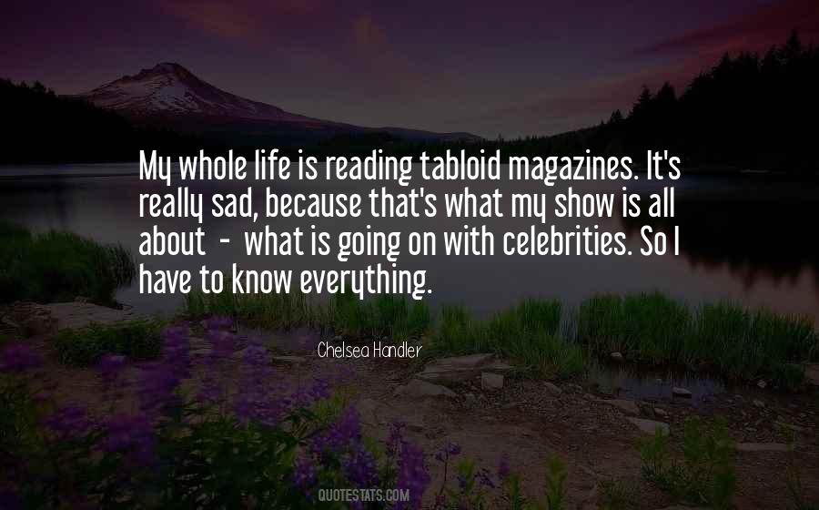 Quotes About Reading Magazines #1366055