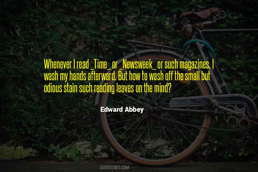 Quotes About Reading Magazines #95578