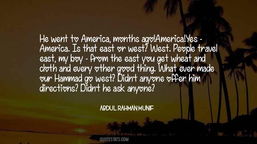 Quotes About Travel To America #930520