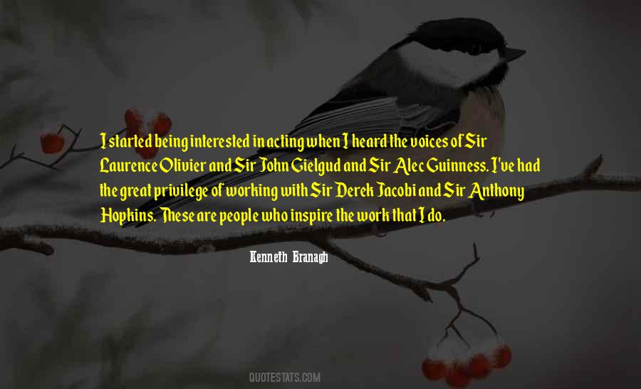 Sir Alec Guinness Quotes #1123784