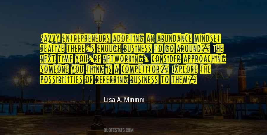 Quotes About Business Savvy #1416838