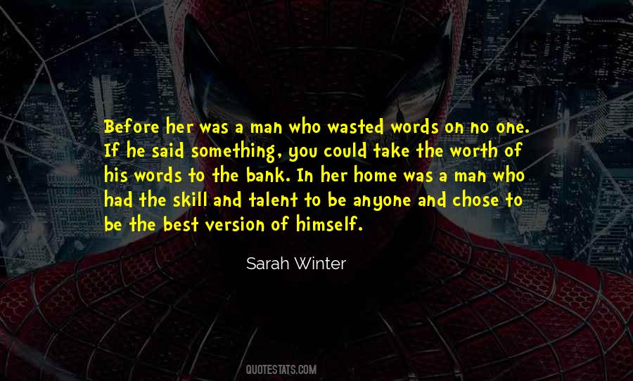 Quotes About Wasted Words #1443307