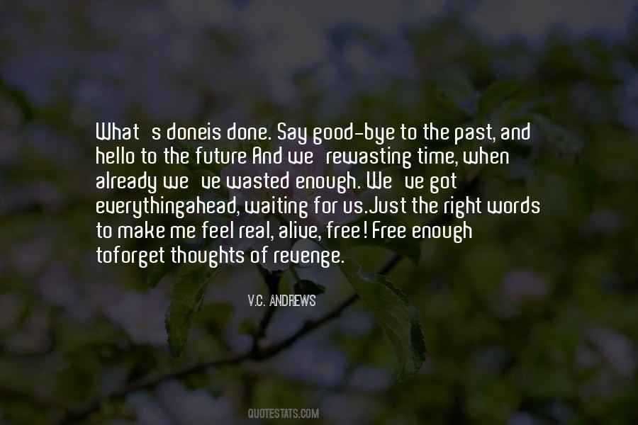 Quotes About Wasted Words #914022