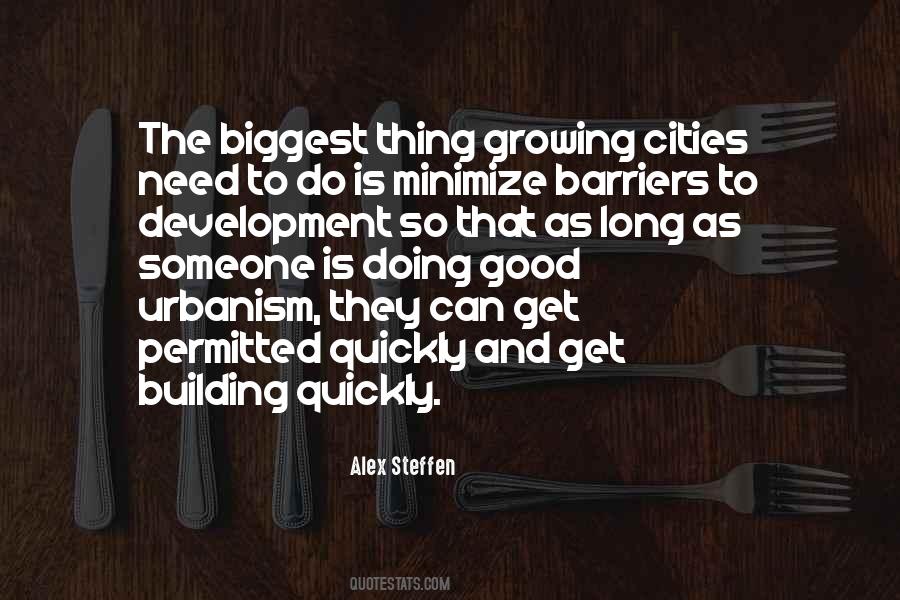 Quotes About Development Of Cities #169528