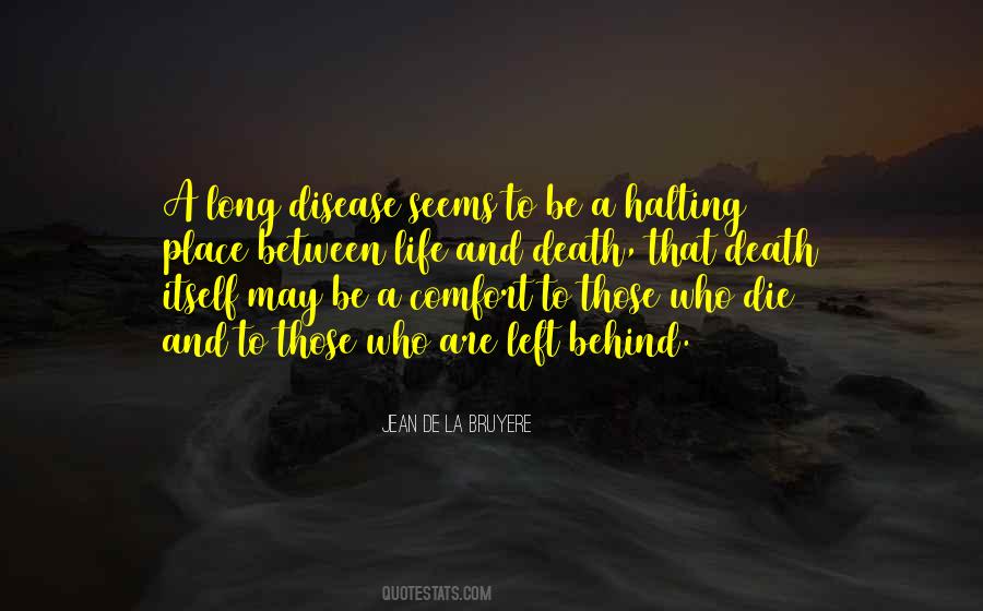 Quotes About Death To Comfort #1859416