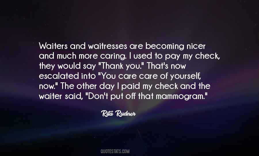 Quotes About Caring For Others That Don't Care #475430