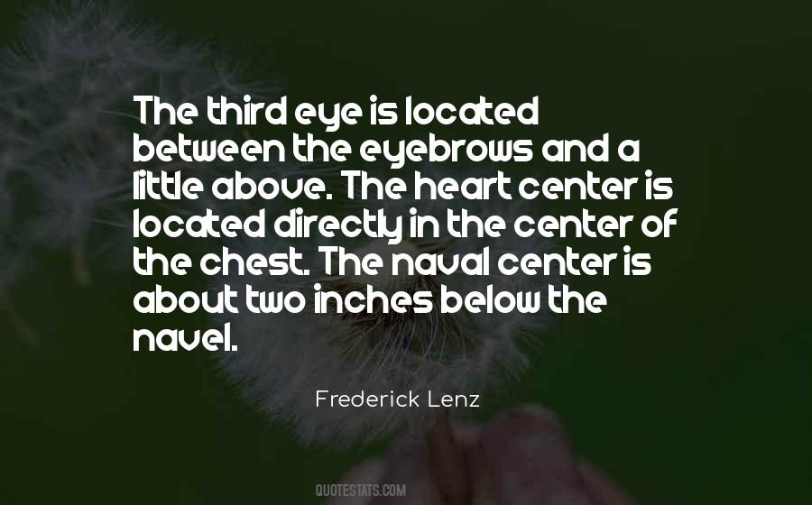 Heart Center Quotes #1694702