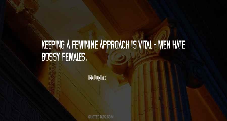 Quotes About Females #301758