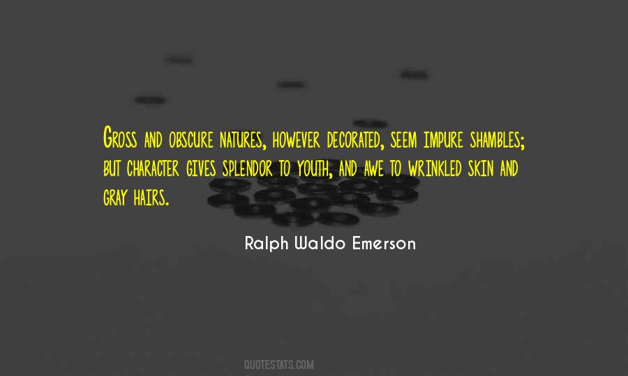 Wrinkled Skin Quotes #45054