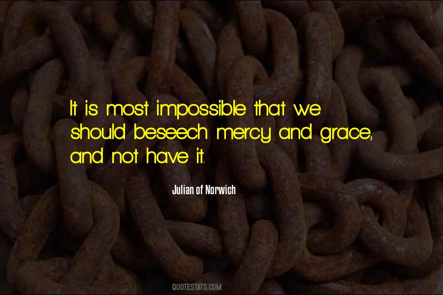 Quotes About Mercy And Grace #1217043