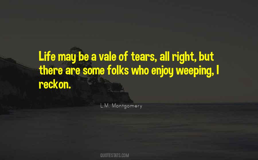 Vale Of Tears Quotes #603093