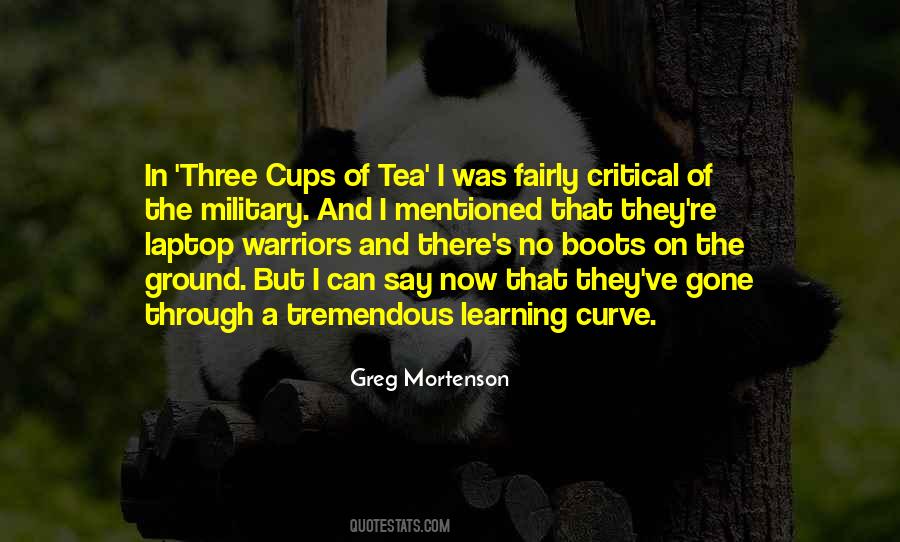 Quotes About Three Cups Of Tea #1264391