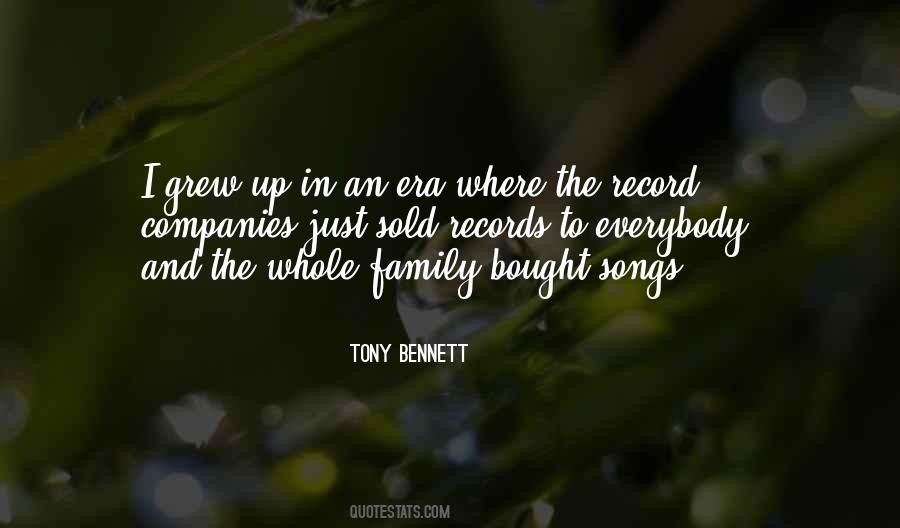 Quotes About Family From Songs #301103