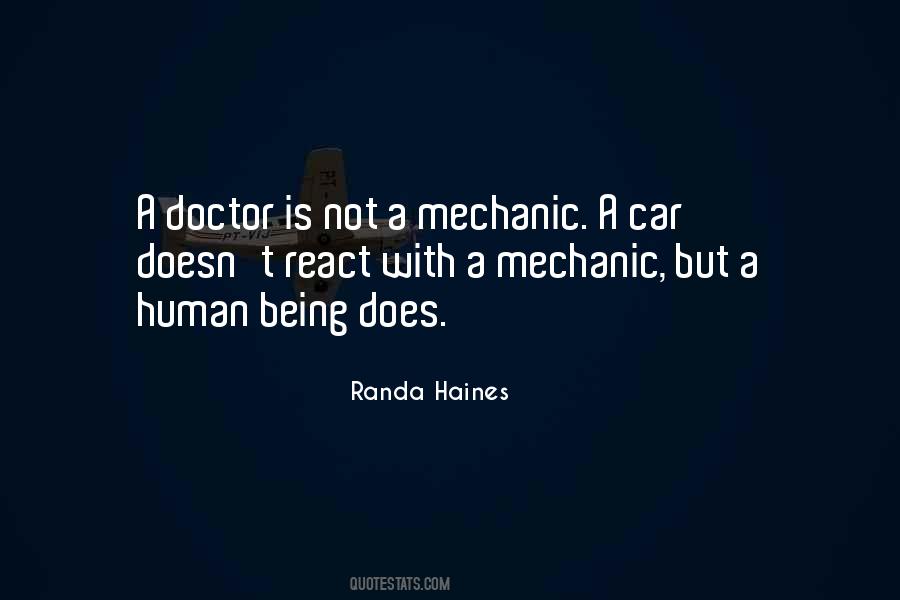 Quotes About A Mechanic #417295