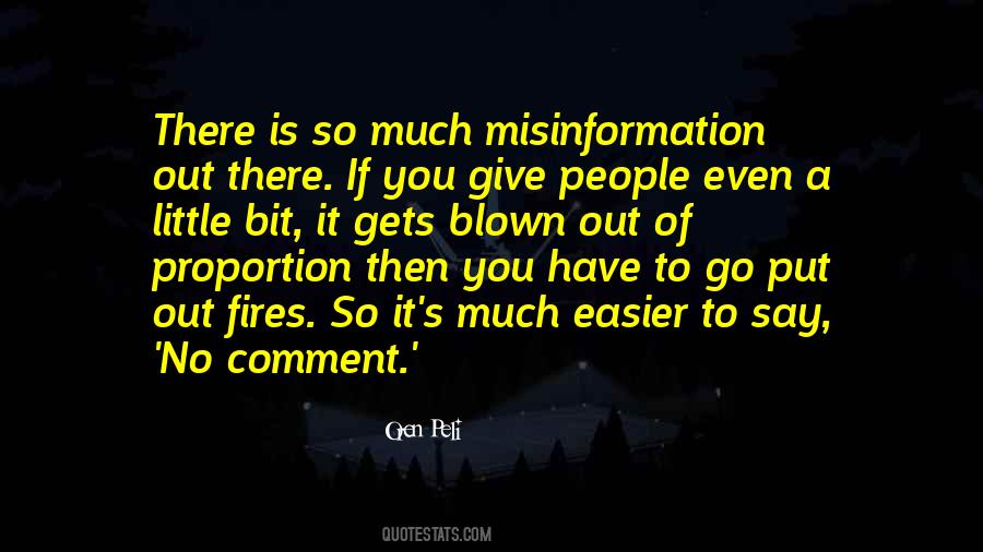 Quotes About Misinformation #415848