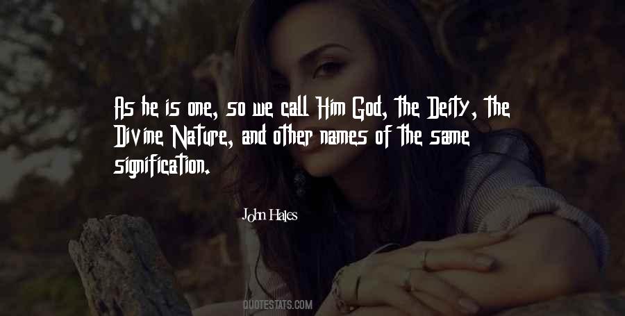 Quotes About Deity #1300988