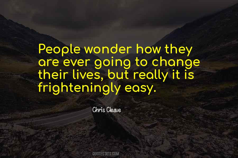 Change Lives Quotes #61746