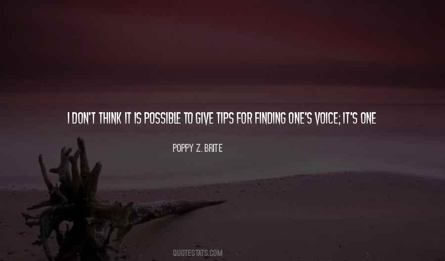 Quotes About Finding One's Voice #1455739