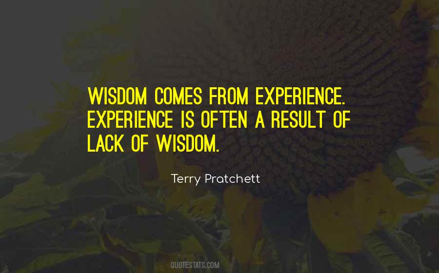 Life Experience Experience Quotes #45483