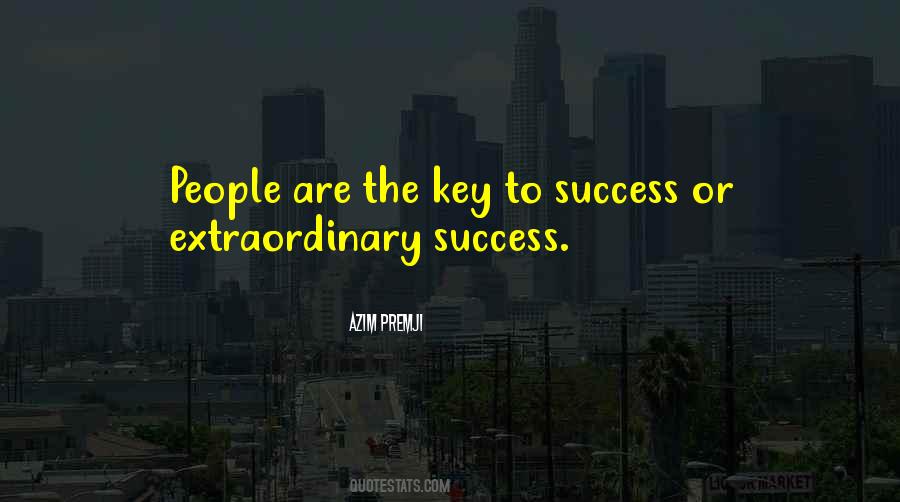 Extraordinary Success Quotes #1115005