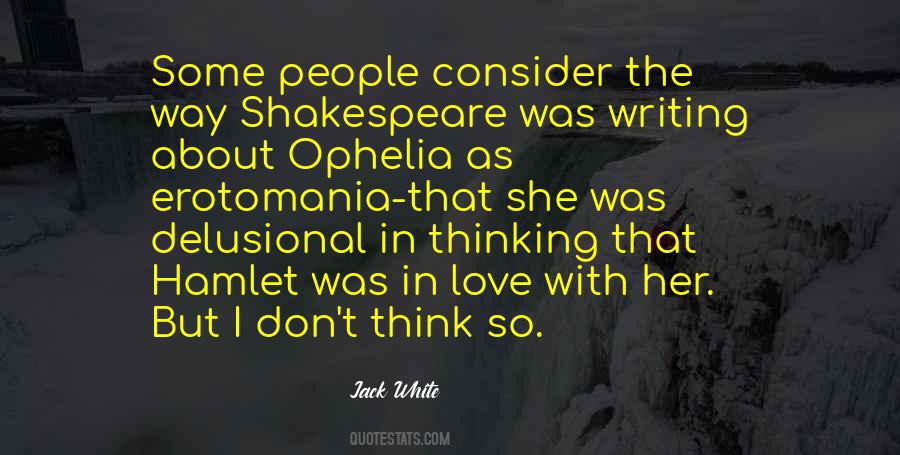 Quotes About Shakespeare's Hamlet #49962