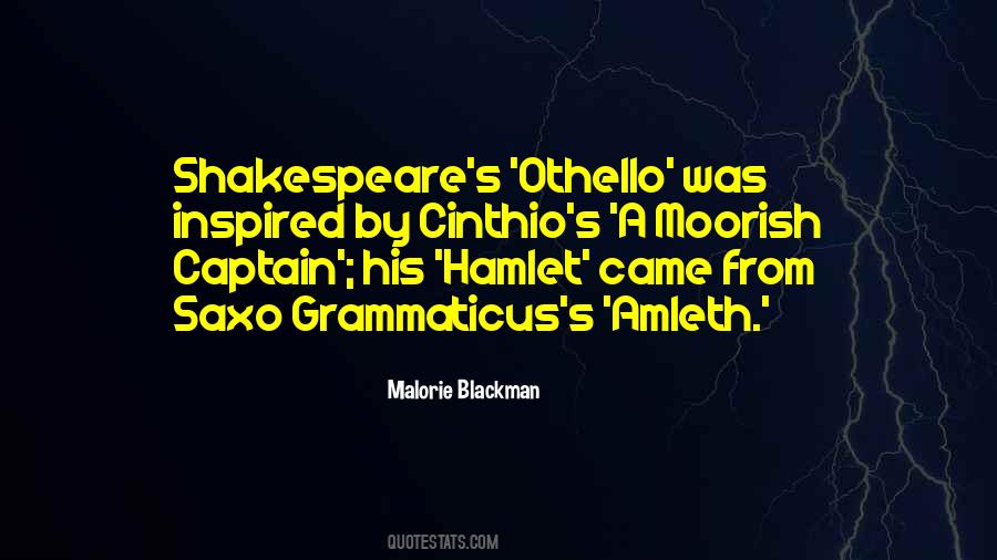Quotes About Shakespeare's Hamlet #551574