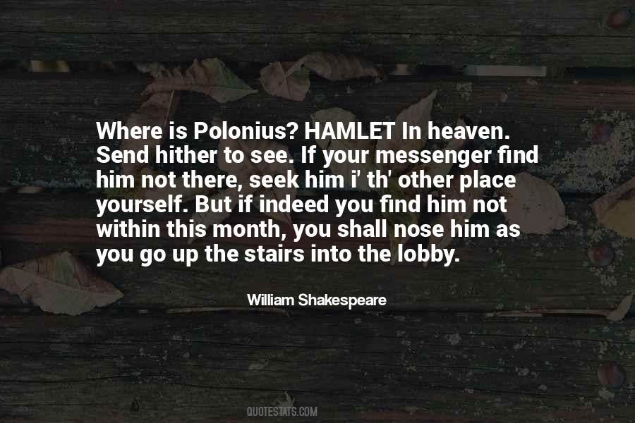 Quotes About Shakespeare's Hamlet #63221