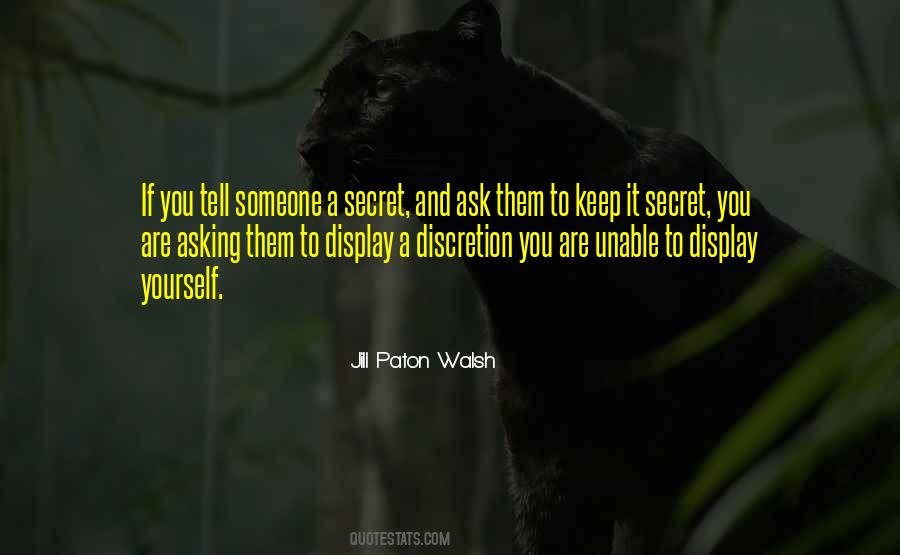 Secret You Quotes #229140