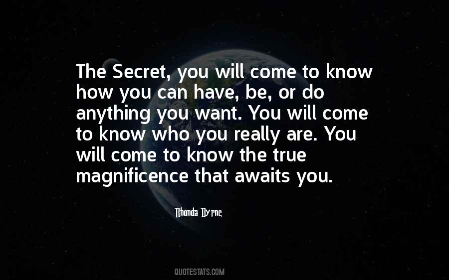 Secret You Quotes #768541
