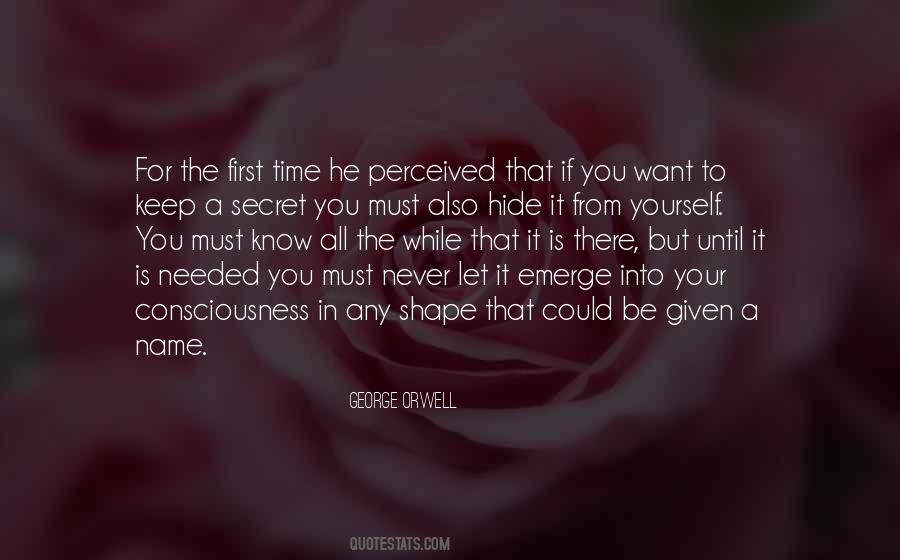 Secret You Quotes #897375